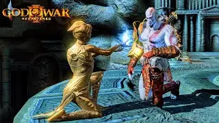 Кратос x Пандора. Все сцены &mdash; God of War 3 Remastered