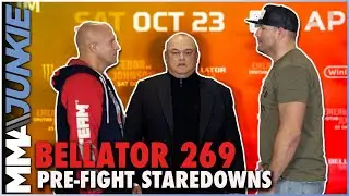 Bellator 269: Fedor Emelianenko vs. Tim Johnson full staredowns