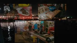 kemari seafood street with family.