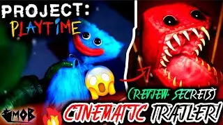 PROJECT: PLAYTIME official Cinematic TRAILER REVIEW with Analysis!😱🔥 | Poppy Playtime 3