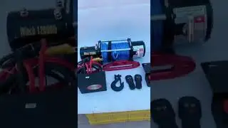 12V electric winch for jeep, off road winch, 12000lbs winch