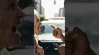 police argues with old lady #trending #funny #funnyshorts #funnyshorts #comedy #shorts #memes