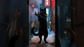 How many kill will this Pawfia earn? #kitty #cat #catuniverse