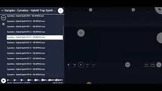 Free bahan remix Cymatics - Hybrid Trap Synth Fills Vol 1