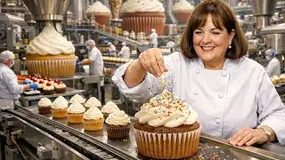 Inside the Classic Cupcake Factory: Ina Garten&rsquo;s American Favorite (Full Process)