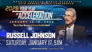 Russell Johnson, Saturday, January 17th at 9AM