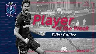 USL Championship Player of the Week - Elliot Collier, Memphis 901 FC