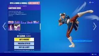 Fortnite Item Shop RYU & CHUN-LI BUNDLE BACK! (September 27, 2021) Fortnite Battle Royale