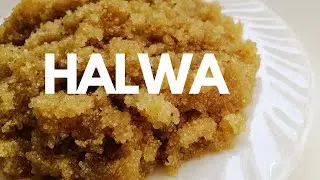 Halwa sooji - Simple Afghan halwa recipe