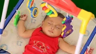 mainan bayi lucu baby play gym - unboxing baby toys