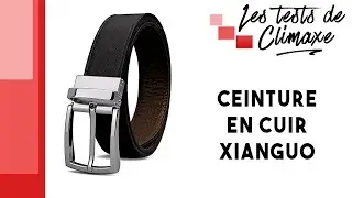 Test d'une ceinture en cuir Xianguo de taille XL (125cm)