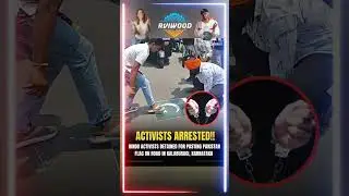 ACTIVISTS ARRESTED!!HINDU ACTIVISTS DETAINED FOR PASTING PAKISTAN FLAG ON ROAD