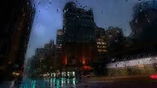 2h of City Rain │ Think, Relax, Meditate, Sleep