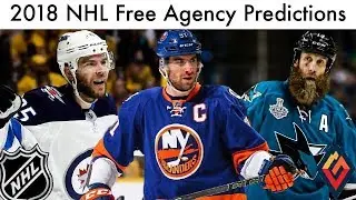 My NHL 2018 Free Agency Predictions