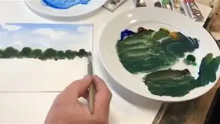 Alan Shuptrine Virtual Watercolor Lesson #1