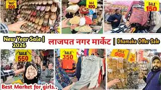 Lajpat Nagar Market Delhi Latest Collection | Cheapest Girls Fashion Market in Delhi | Delhi Market