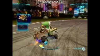 Cars 2 The Video Game - Whee Hoo Mater - Vista Run 6 Laps (Battle Race)