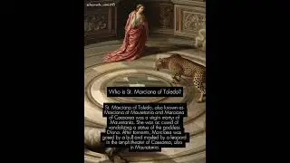 St. Marciana of Toledo - Invoked to cure wounds