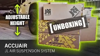 Unboxing the NEW AccuAir 3.5'' Dynamic Lift Kit for Jeep JL &ndash; First Impressions & Project Kickoff!