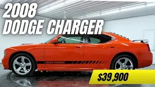 Gorgeous 2008 Hemi Orange Dodge Charger Daytona | Low Miles, Perfect Condition!
