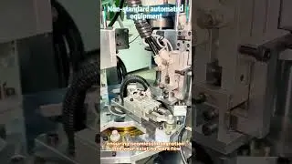 Advanced Custom Automatic Assembly Equipment for Enhanced Productivity #manufacturingtech #machine