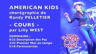 [COURS] AMERICAN KIDS de Randy PELLETIER, enseignée par Lilly WEST