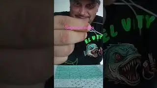 segundo nudo cola de rata o puente conico #fishing #pesca #fishinglife #surfcasting