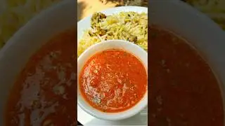 Arabic Mandi Sauce | How to Make Mandi Sauce | Kabsa & Majboos Chutney #shorts #viral #trending