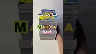Manga Shopping + Haul at Walmart! Half off Manga!! #shorts