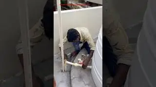 Tank fitting plumbing