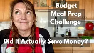 Budget Meal Prep Challenge | Did It Actually Save Money?