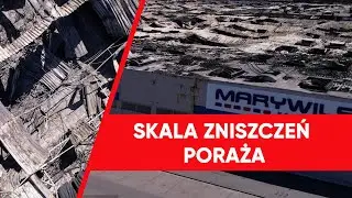 Skala zniszczeń poraża. Tak wygląda hala przy Marywilskiej