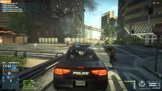 Battlefield  Hardline Beta PC Gameplay Epic Pursuit Car Chase Police Max Settings