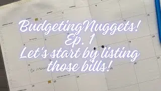 BUDGETING NUGGETS [EPISODE 1]  NOT SURE WHERE TO START?! LET'S TALK ABOUT THE BASICS!