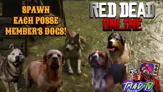 Spawn Every Posse Members Dogs Into Camp! | Camp Dog Glitch | Red Dead Online Quick Guides