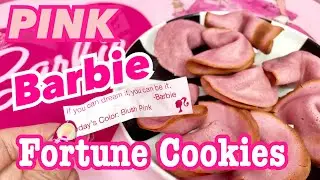 EASY FORTUNE COOKIES RECIPE ♡ PINK FOOD COOKING