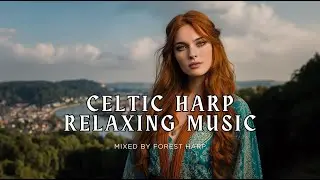 Harp Relaxing Music | Звуки мирного леса для глубокого сна и медитации