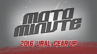 Moto Minute: 2016 Ural GearUp