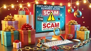 Post-Holiday Shopping Rewards Scam Alert