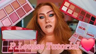 Makeup Tutorial  of the [ P. louise Advent calendar products ] 😍  #plouise #adventcalendar #makeup 