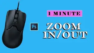 How to Zoom In and Out with Mouse Scroll Wheel (Fast Tutorial) | Sinhala I photoshop tutorials