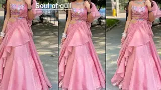 Stunning Ruffle  Dupatta Cutting and Stitching  #design #cuttingandstitching
