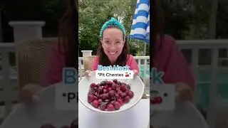 *Best Hack - Pit Cherries 🍒* #shorts #tiktok #trending #viral #subscribe #follow #hacks #lifehack