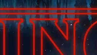 SuperGojiraMinusOne x Stranger Things 5 - Logo intro variant (Version 1)