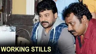Mega Star Chiranjeevi 150th Movie Shoot Working Stills || Chiranjeevi
