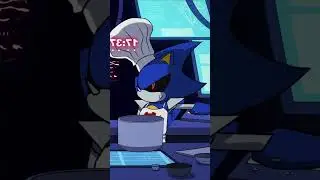 Metal Sonic can Cook  #metalsonic #metal #sage #sonic #sega #animation #sonicthehedgehog #cooking