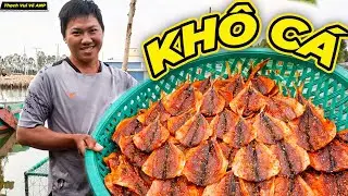 Làm Khô Cá Chân Bột Chuẩn Bị Ăn Tết - Thạch Vui Vẻ ANP
