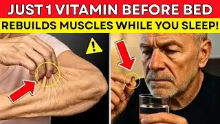 SENIORS, Eat THIS Before Bed or Your Muscles Will Keep Disappearing | Senior Health Tips