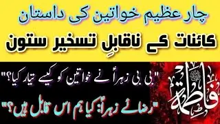 Fazail Bibi Fatima Zahra as|Shahadat Hazrat Fatima Zahra as|Zakira Sarwat Zaidi|