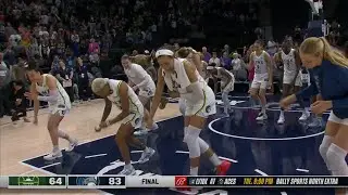 Napheesa Collier & Minnesota Lynx Post Game Victory Dance After Win vs Seattle Storm